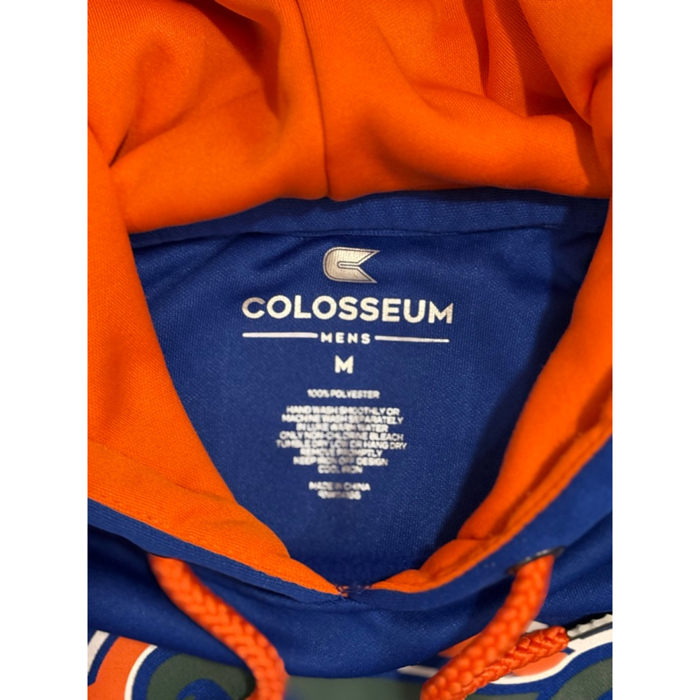 Colosseum Men’s Florida Gators Hoodie Blue/Orange Sweatshirt NCAA Football Sz M - Picture 7 of 7